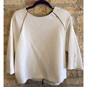 Zara oversized Blouse in White